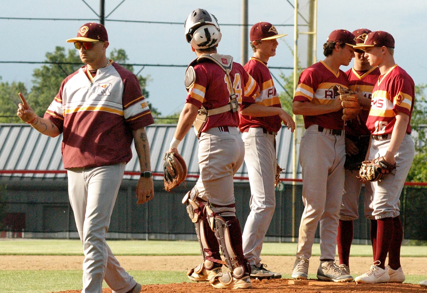 PHOTOS: Ross Vs. CHCA Division II District High School Baseball