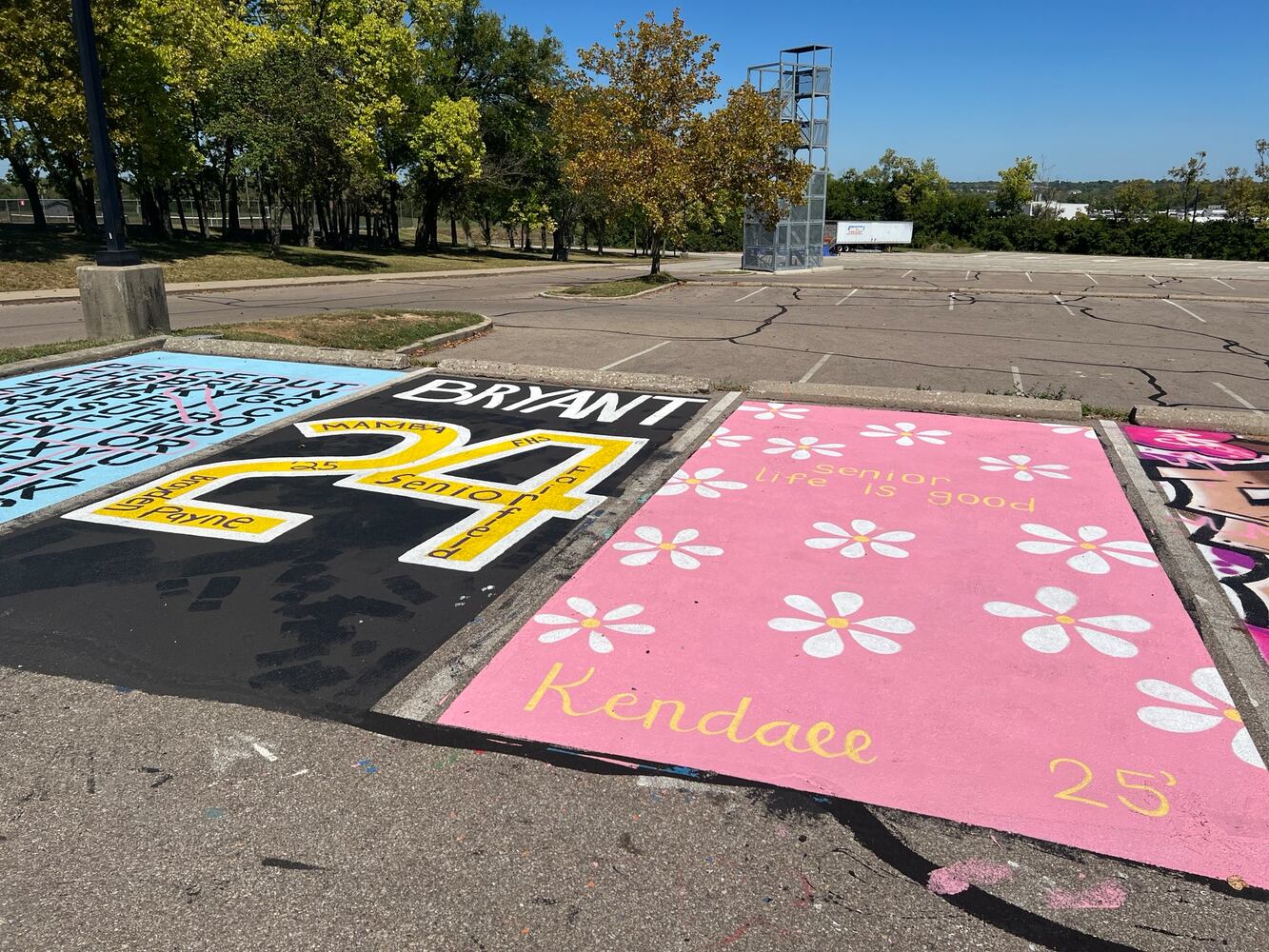 Fairfield high school senior parking spaces