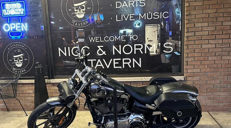 Pictured is the storefront of Nicc and Norm's Tavern on Millville Avenue in Hamilton. PROVIDED