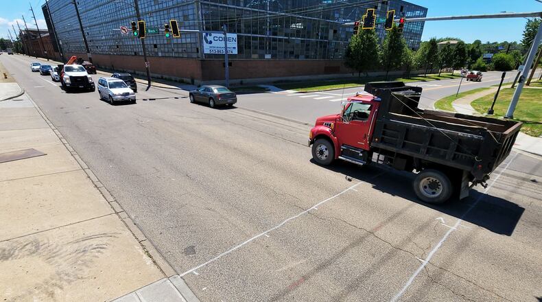 Hamilton will add in dedicated left-turn lanes on North 3rd Street at Black Street in order to improve safety with the anticipated increase in traffic due to the anticipated Spooky Nook complex opening this fall. The work is expected to be completed by September. NICK GRAHAM/STAFF