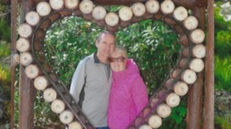 David and Jackie Biddle, pictured here at Dollywood, were married for more than 51 years before she died of Frontotemporal dementia (FTD), a common cause of dementia, last year. SUBMITTED PHOTO
