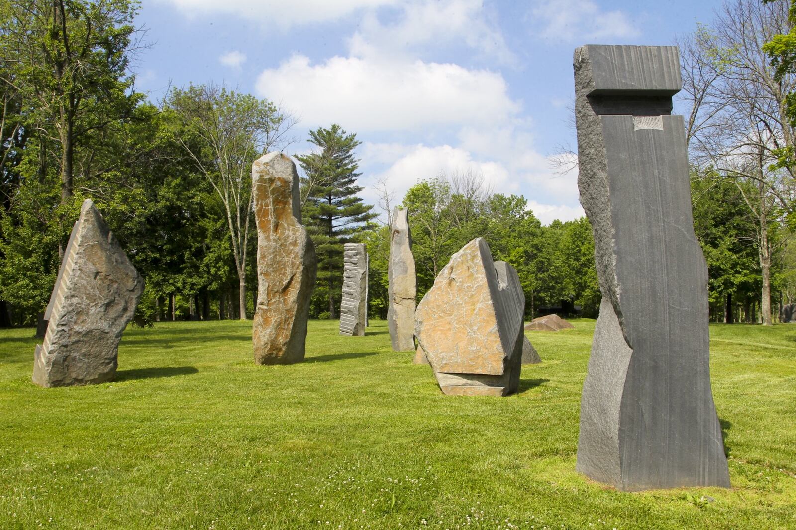 The Age of Stone at Pyramid Hill Sculpture Park in Hamilton.