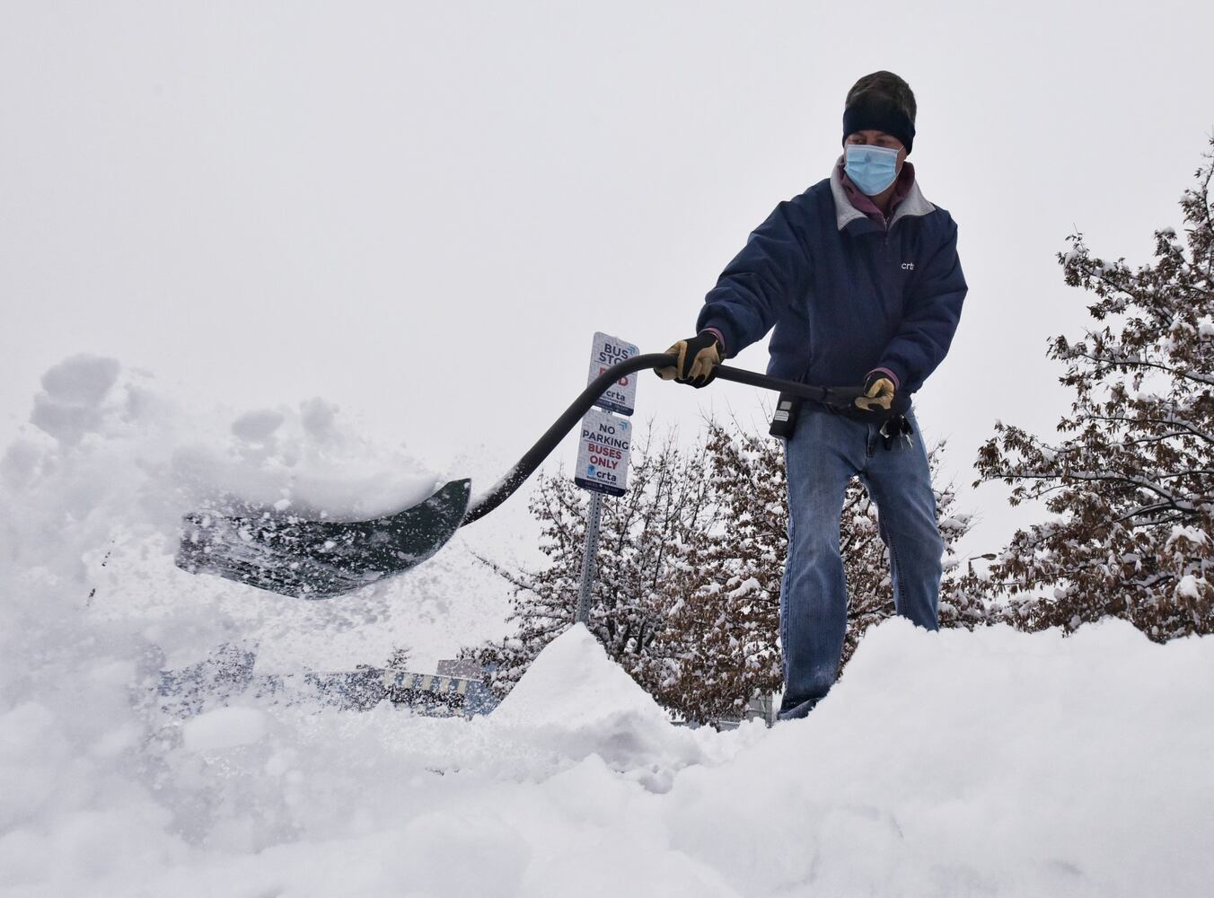 Butler County snow, Feb. 9, 2021