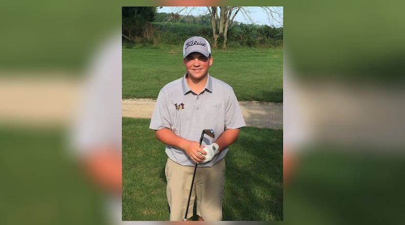 Monroe junior Alex Gomia traveled to Florida and competed in the Optimist International Junior Golf Championship this summer. SUBMITTED PHOTO