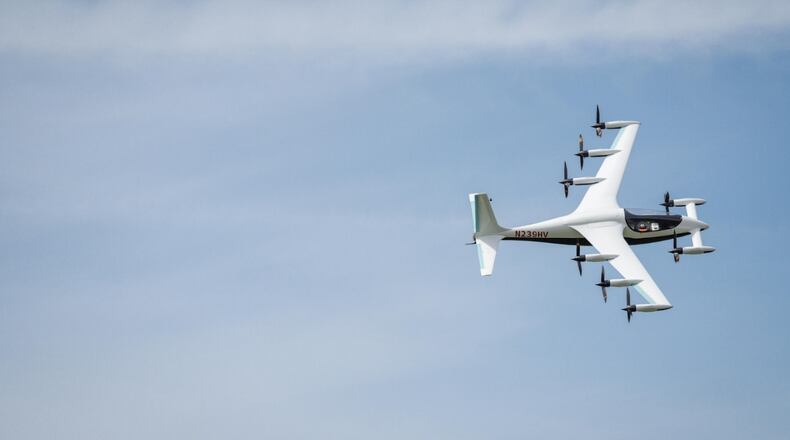 Kitty Hawk demonstrates eVTOL aircraft Heaviside’s automated and remote flight capabilities. (Photo courtesy of Kitty Hawk)