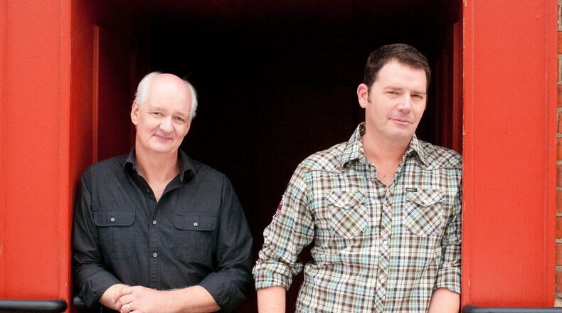 Comedians Colin Mochrie (left) and Brad Sherwood's "Looking for Trouble" live improv show will be presented on Thursday, Feb. 8 at 7:30 p.m. (CONTRIBUTED PHOTO)