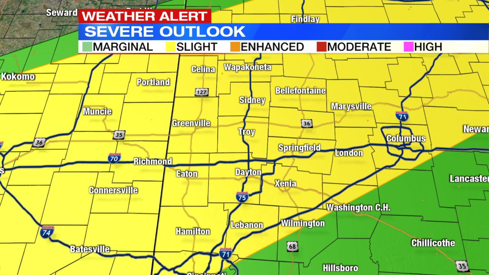 Graphic by Storm Center 7 Meteorologist Brett Collar