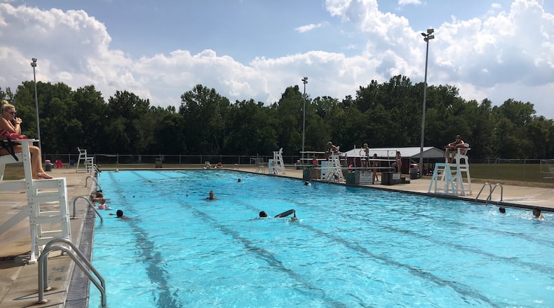 Franklin will be seeking a $66,000 Ohio NatureWorks grant for a new pump and filter systems at Paul Elmer Fitzgerald Pool at Franklin Community Park. The 2019 pool season begins Monday with pool hours of 11 a.m. to 8 p.m. FILE PHOTO