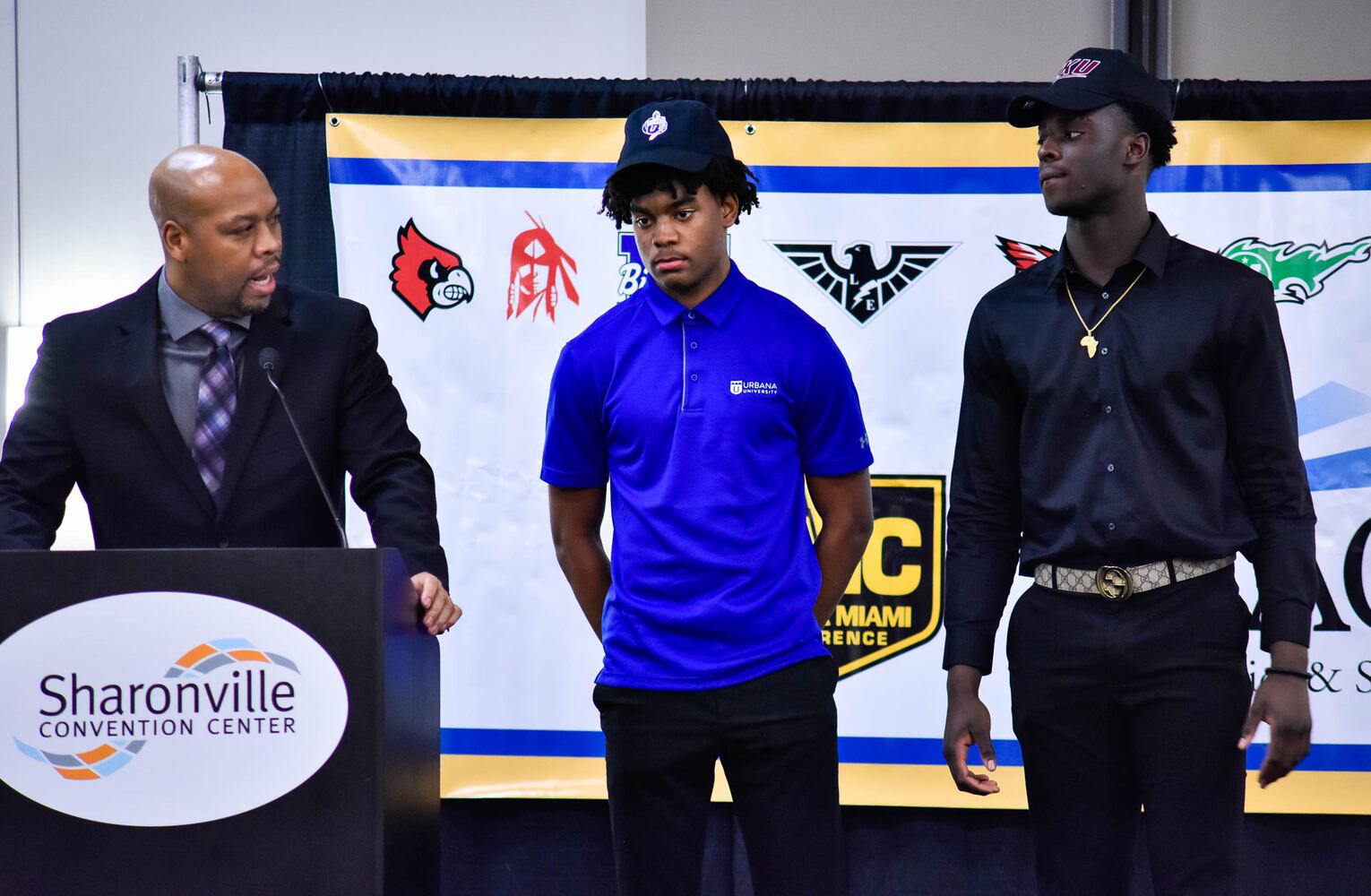 GMC football signing day ceremony