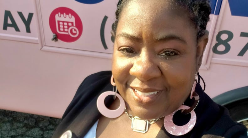 Kimberly Silas, 61, of Middletown, has started a breast cancer ministry to keep her mother's "legacy alive." Her mother, Willie Emma Silas, died in 1966. Last weekend, Silas reserved the Premier Health's mobile mammography coach and 13 women were examined. SUBMITTED PHOTO