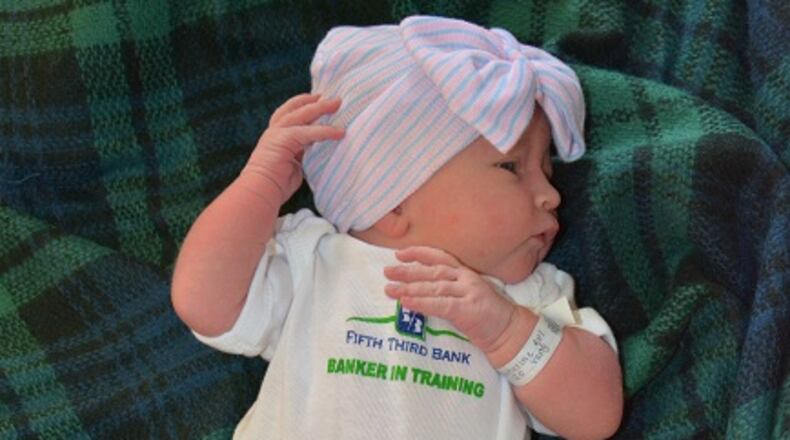 Nora Walters was born 1:20 a.m. May 3, 2017, at Bethesda North Hospital. She is the daughter of Katherine and Josh Walters.