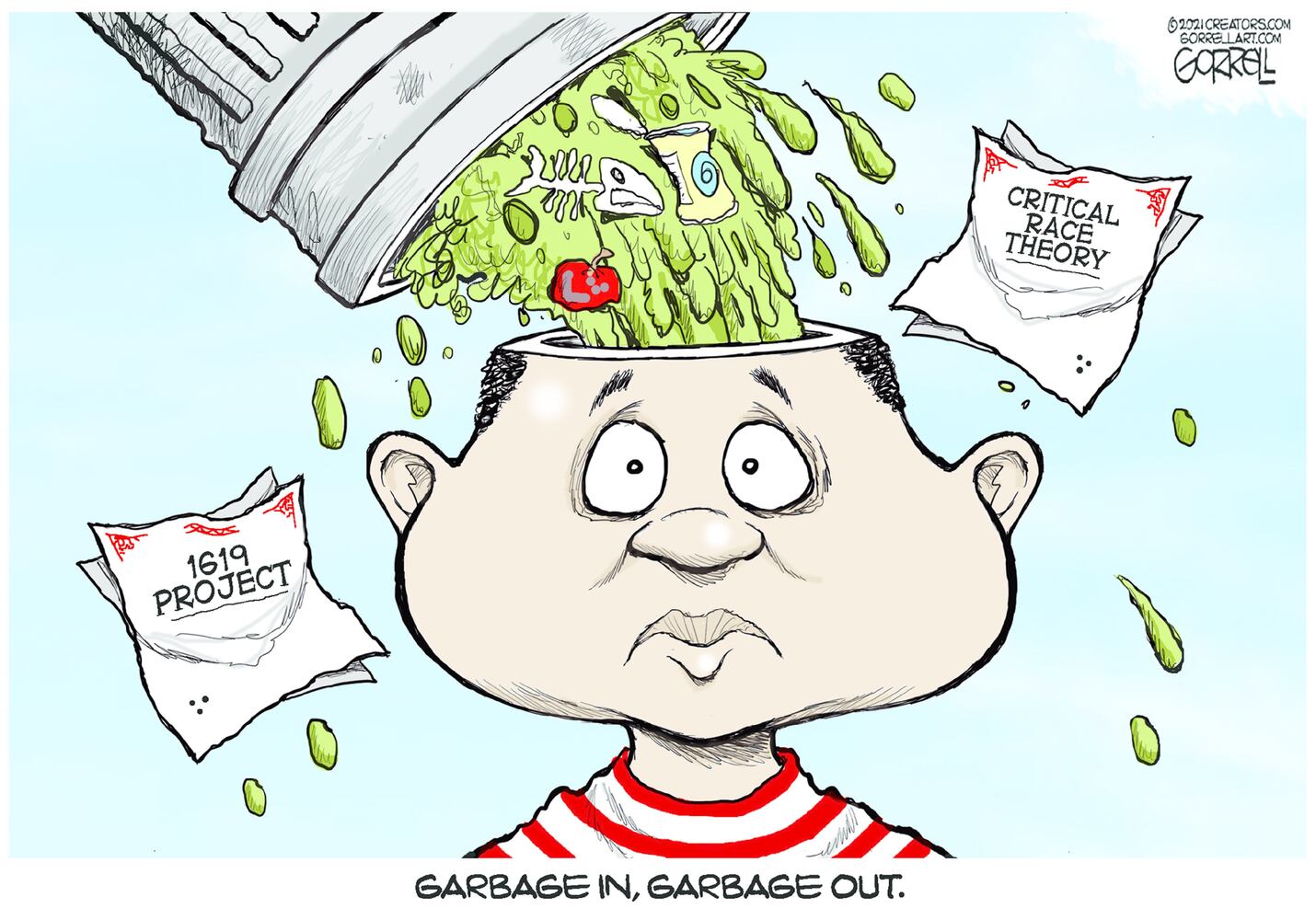 Week in cartoons: Masks off, Middle East violence and more