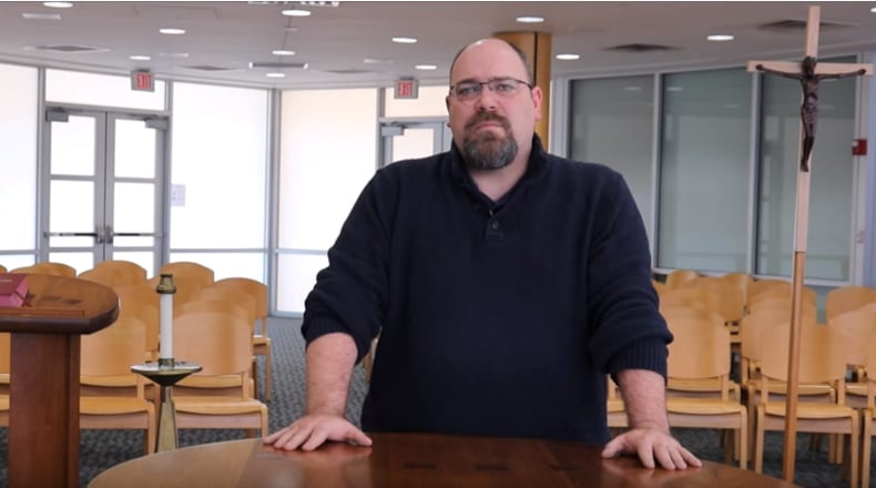 Purcell Marian Principal Andy Farfsing.