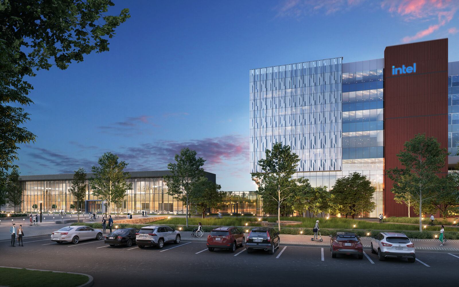 Intel Corp Ohio Site Renderings