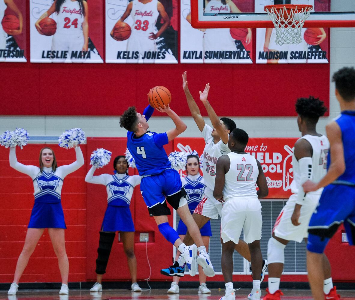 Fairfield vs Hamilton boys basketball
