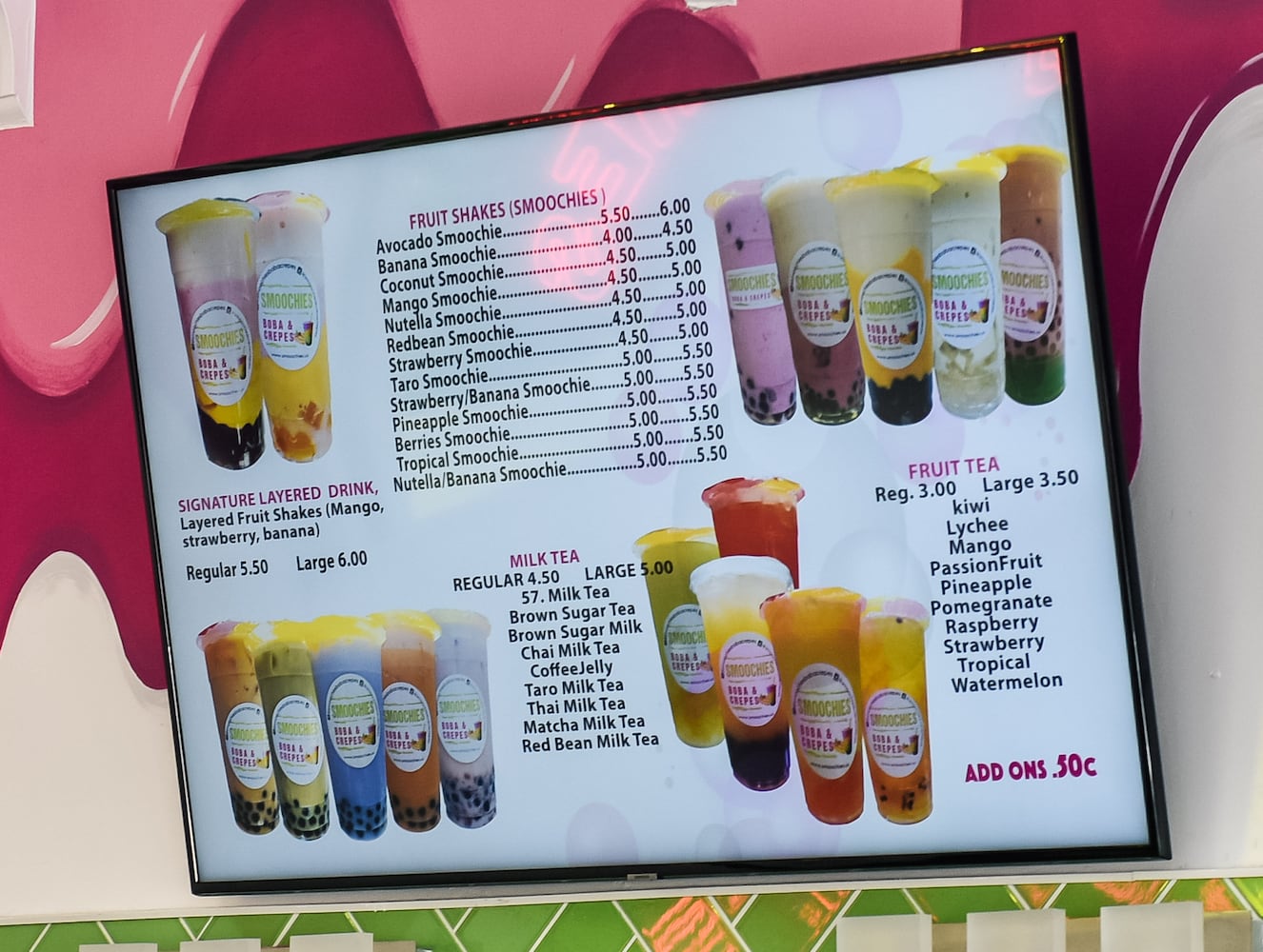 Smoochies Boba and Crepes opens on Main Street in Hamilton