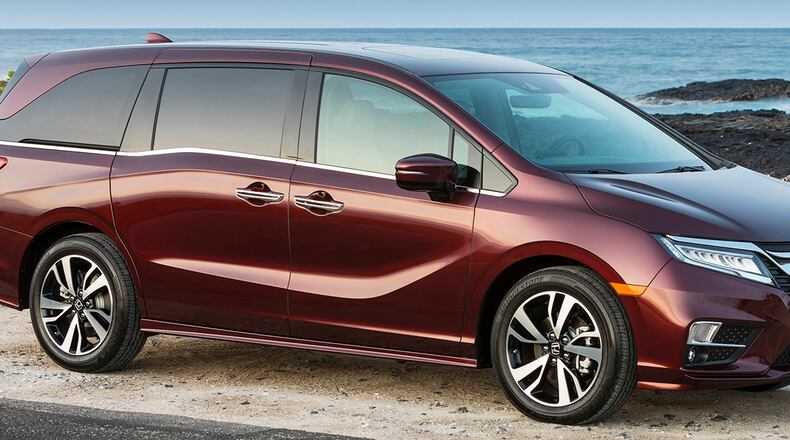 2018 Honda Odyssey. Honda photo
