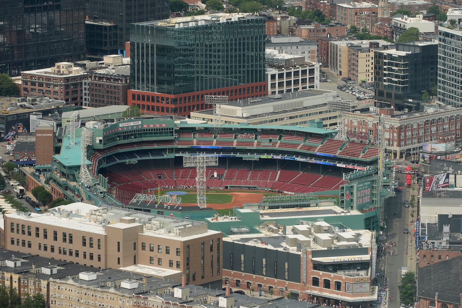Fenway Park is seen Wednesday, June 4, 2025, in Boston. (AP Photo/Robert F. Bukaty)