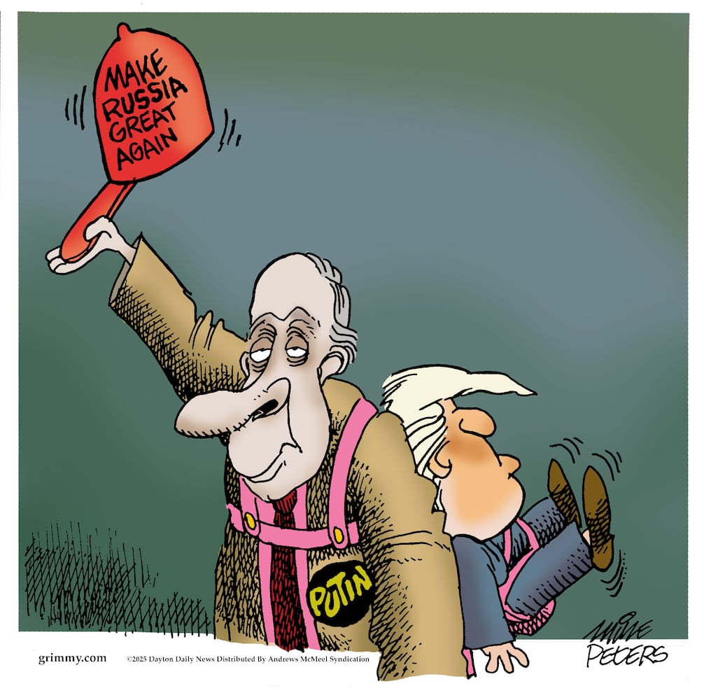 CARTOONS: Mike Peters, March 16, 2025