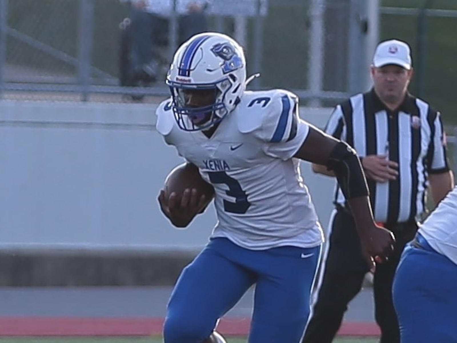 Images from Troy's 24-14 Week 2 victory over Xenia at Troy Memorial Stadium. Steve Black / Staff