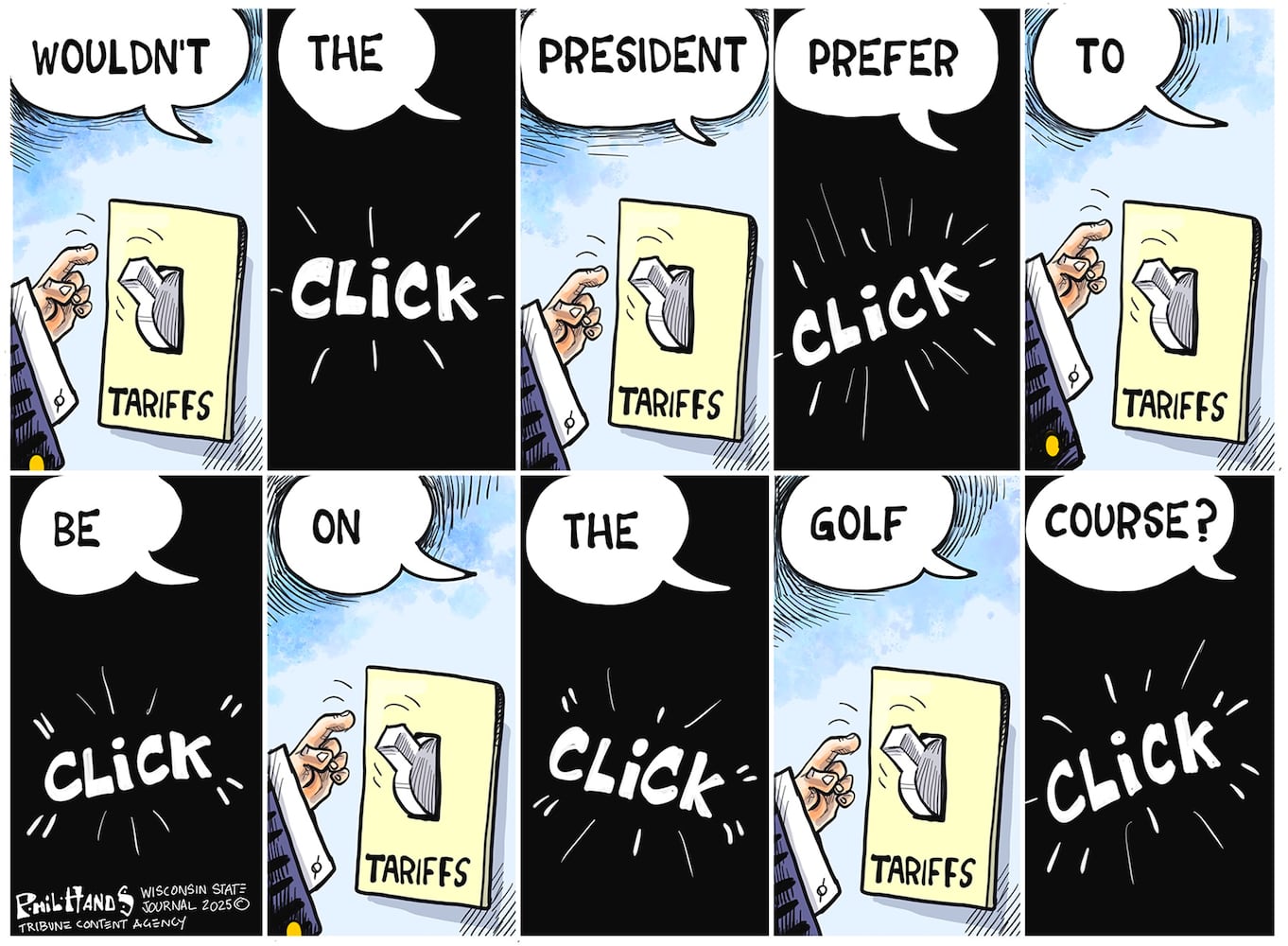 CARTOONS: Phil Hands, March 13, 2025