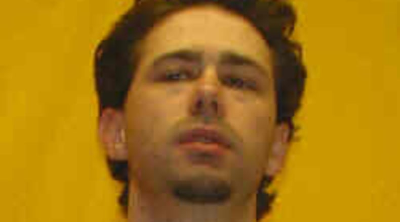 Casey Pigge, 28, of Ross County, is accused of murdering his cellmate with a brick from the wall of their cell at Lebanon Correctional Institution.