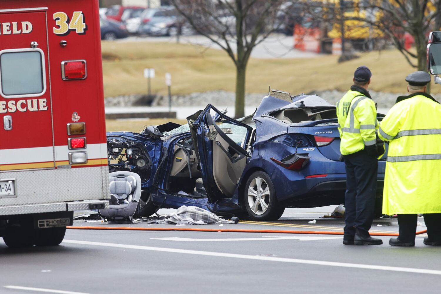 Union Center crash in Fairfield