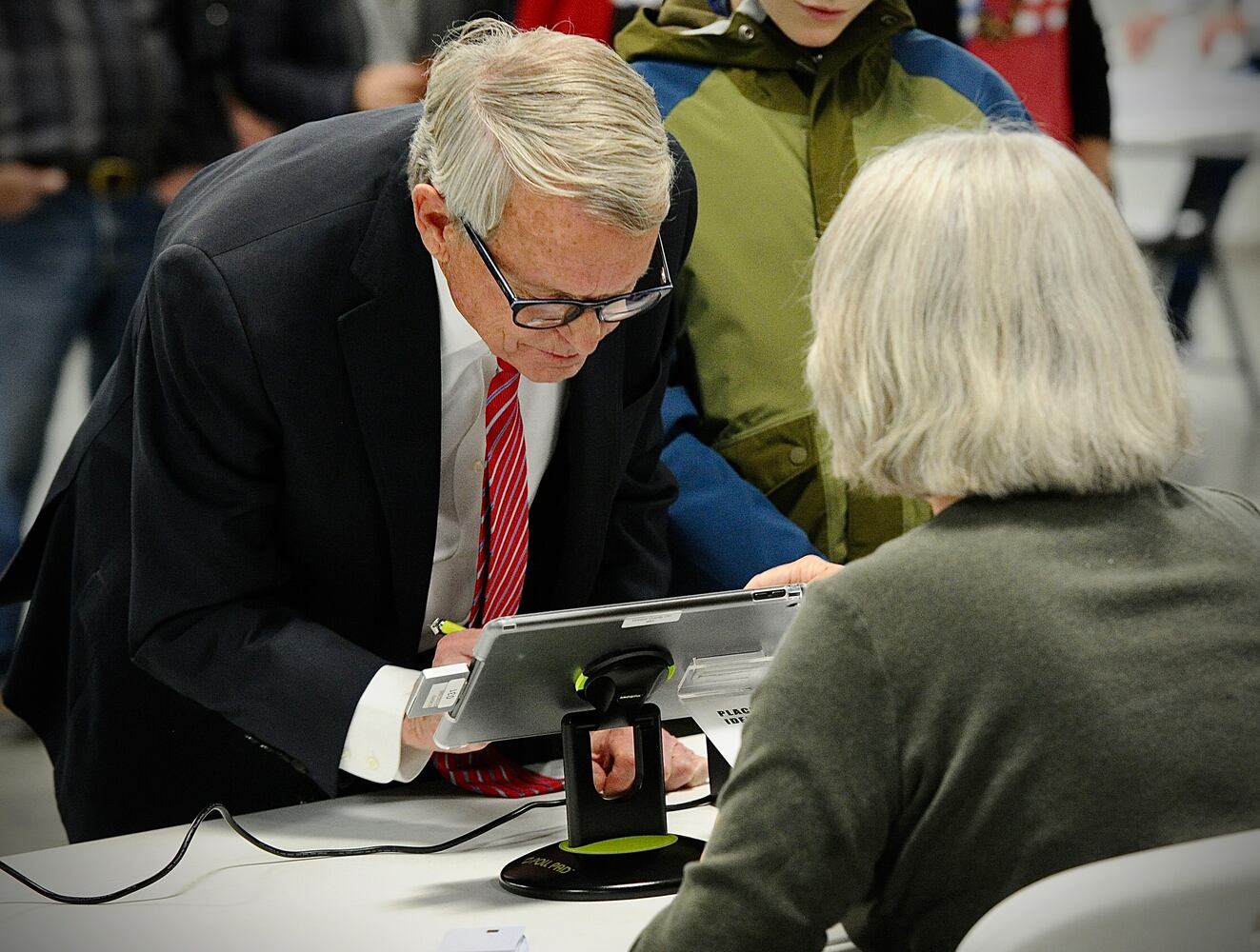 DeWine Voting Cedarville