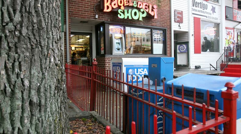 The Bagel & Deli Shop in Oxford. GREG LYNCH/STAFF