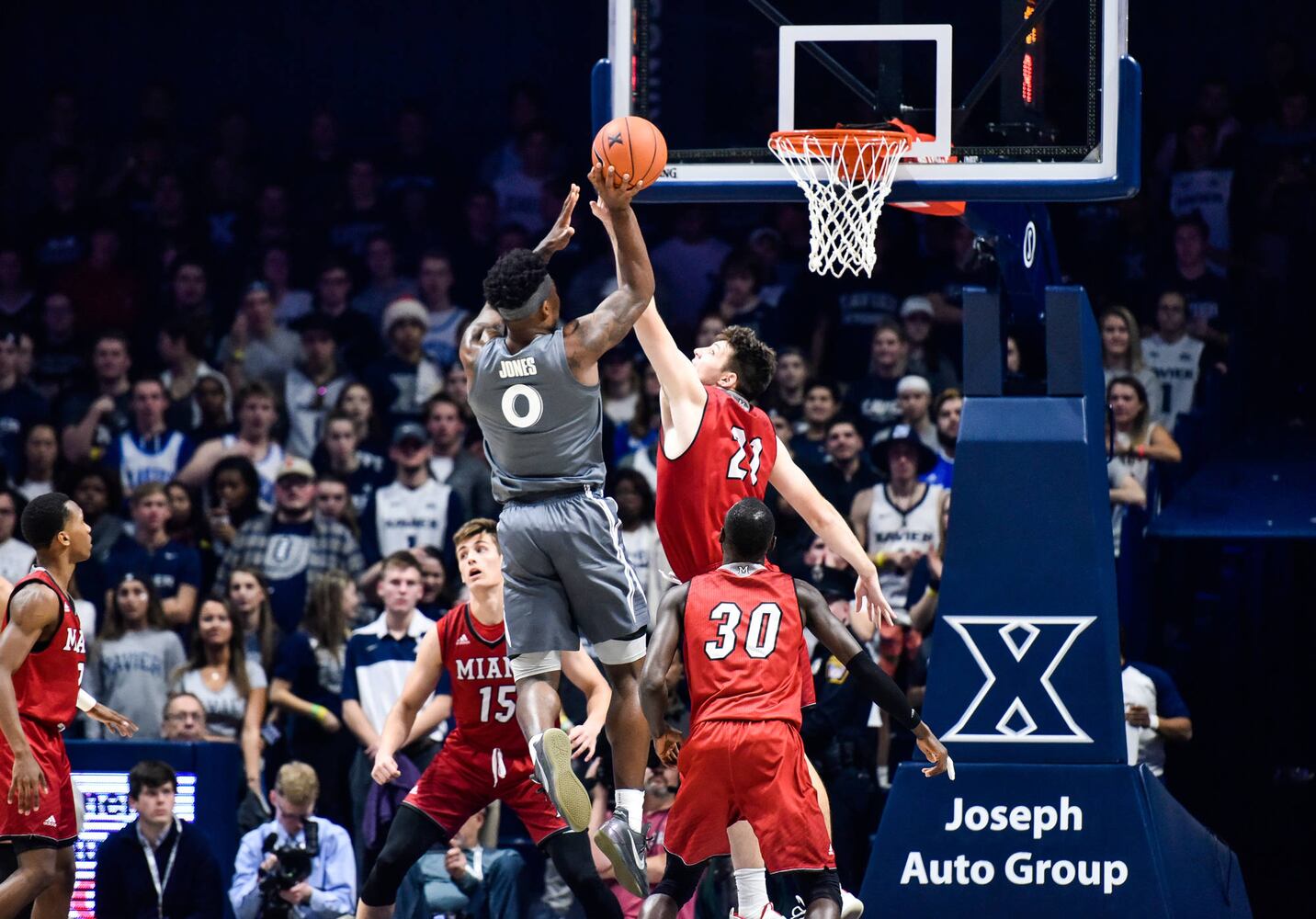 Miami vs Xavier men's basketball