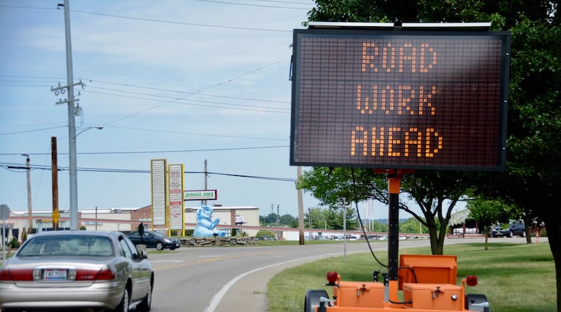 North Gilmore Road in Fairfield will be widened from Holden Boulevard to Symmes Road. The project will cost nearly $1.5 million. MICHAEL D. PITMAN/STAFF