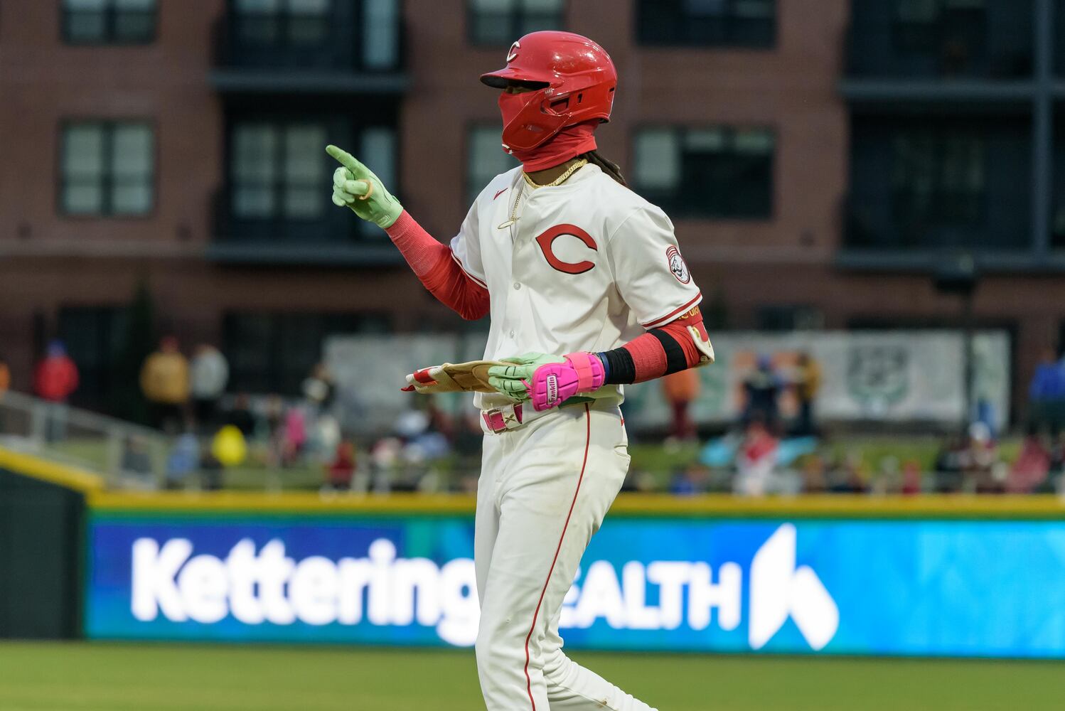 PHOTOS: Cincinnati Reds vs. Reds Top Prospects at Day Air Ballpark