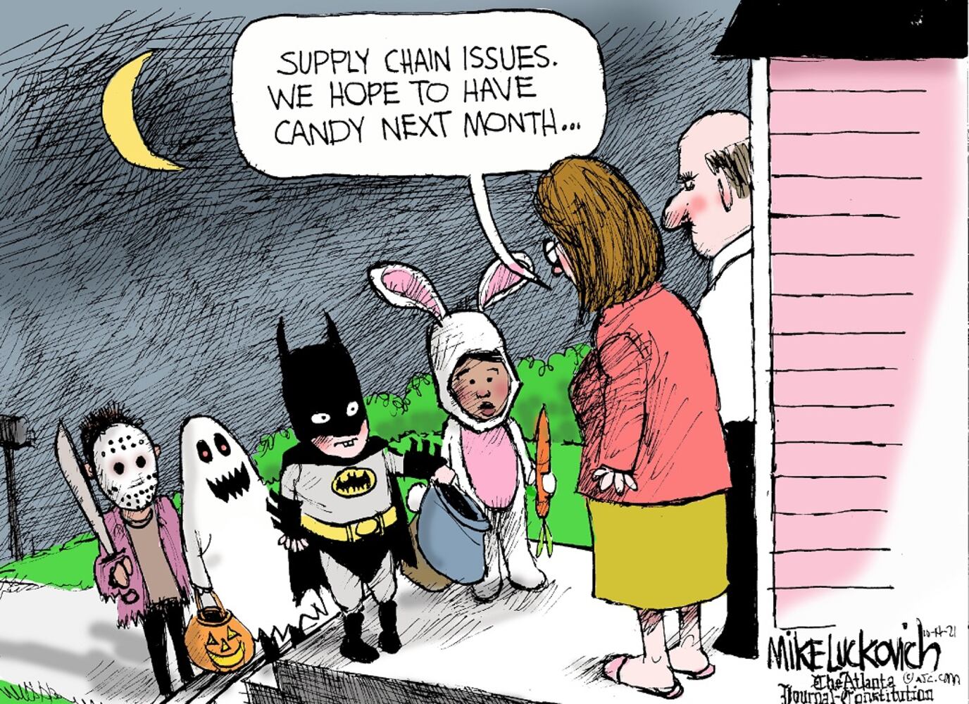 WEEK IN CARTOONS: Jon Gruden, supply chain issues and more