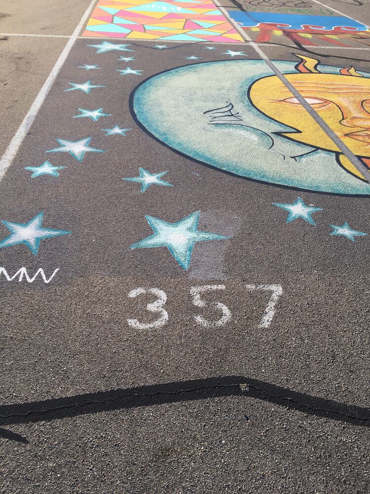 Lakota West senior parking spaces
