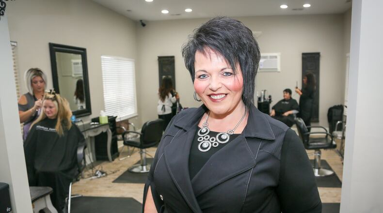 Deya Master, owner of Masters Touch Salon, which has recently remodeled and expanded. GREG LYNCH / STAFF