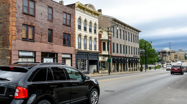 At a time when Hamilton’s Main Street is beginning to blossom again, city leaders are wondering what other improvements city residents would like to see over the next 10-15 years. NICK GRAHAM/STAFF