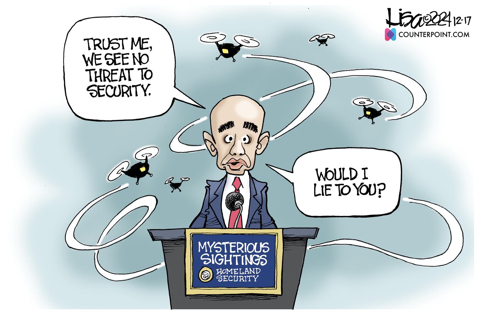 CARTOONS: Lisa Benson, Dec. 22, 2024