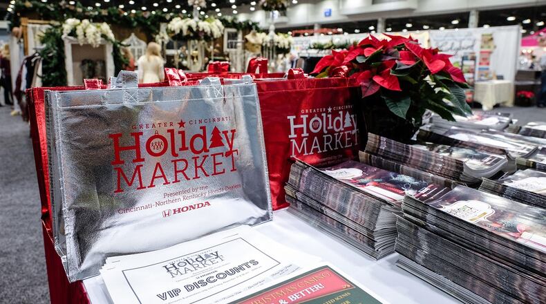 The Greater Cincinnati Holiday Market is this weekend at the Duke Energy Center in Cincinnati. FILE