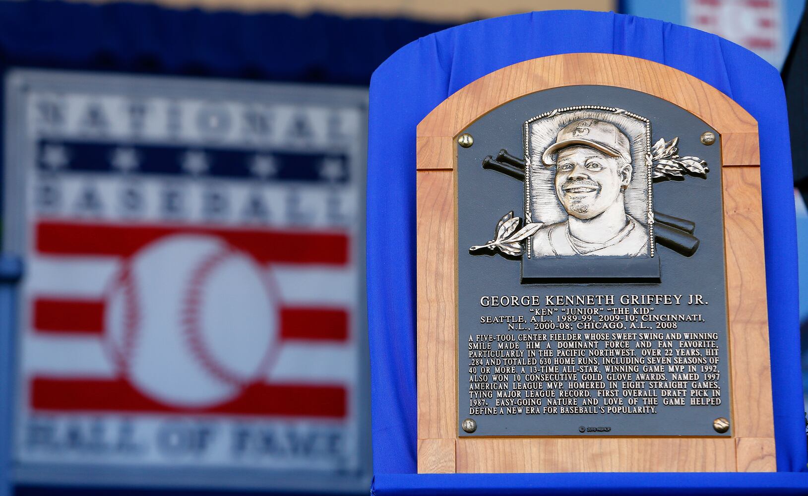 Ken Griffey Jr. inducted into Baseball Hall of Fame