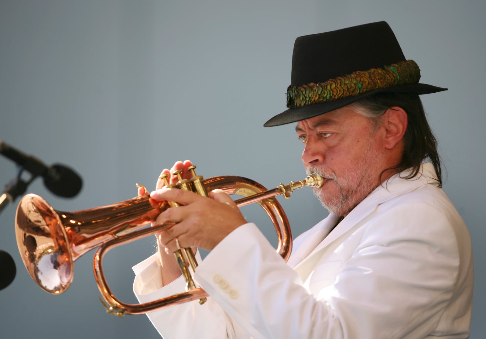 FILE - Chuck Mangione performs during the Playboy Jazz Festival in Los Angeles, June 18, 2006. (AP Photo/Lucas Jackson, File)
