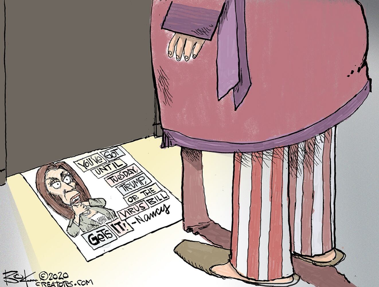 Week in cartoons: The final debate, Jeffrey Toobin and more