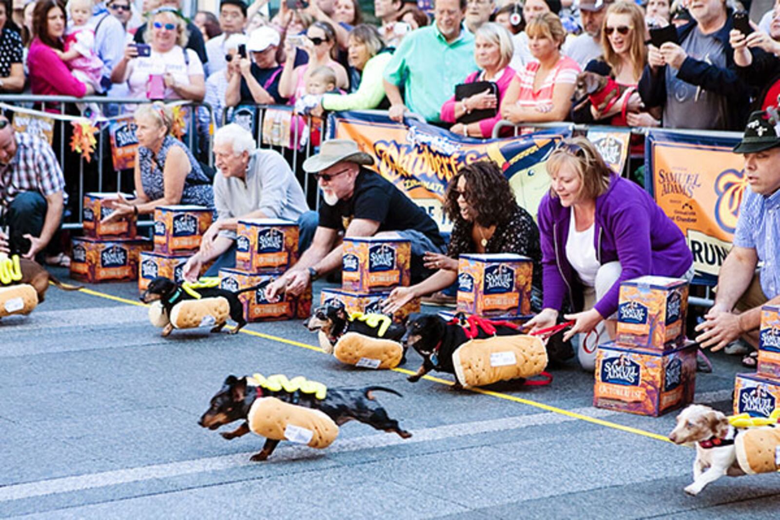 The running of the weiners always heralds the start of Oktoberfest Zinzinnati.