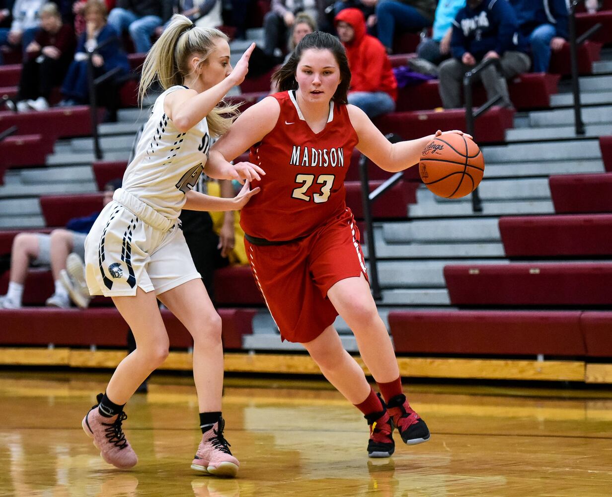 Madison vs Valley View girls sectional basketball