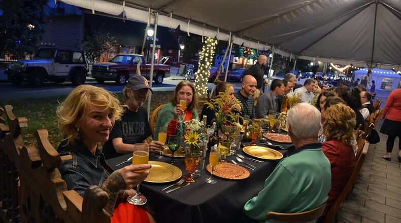 As with last year, the Oak, Toast, & Two Aging Barrels bourbon festival will open with a Friday night dinner, proceed to the main event Saturday and close with a Sunday afternoon brunch. CONTRIBUTED