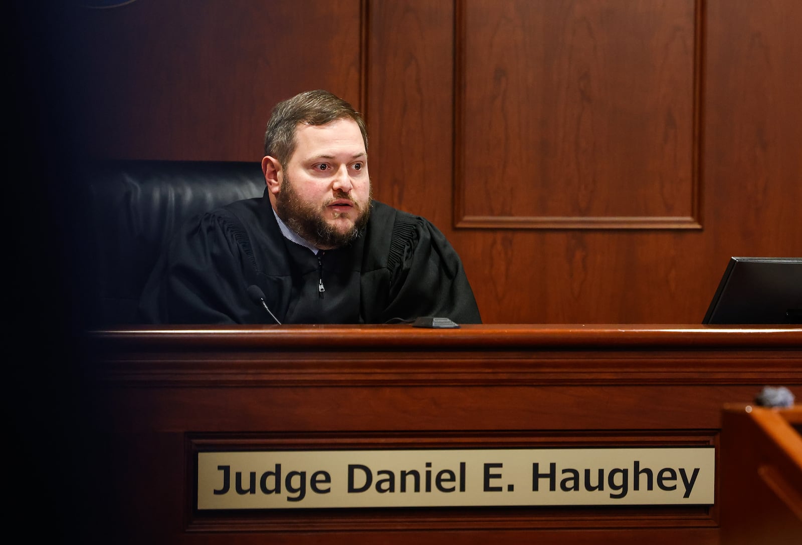 On Jan. 9, 2026, Judge Daniel E. Haughey, denied early release for John Carter, who pleaded guilty in the death of his Fairfield girlfriend Katelyn Markham. NICK GRAHAM, STAFF