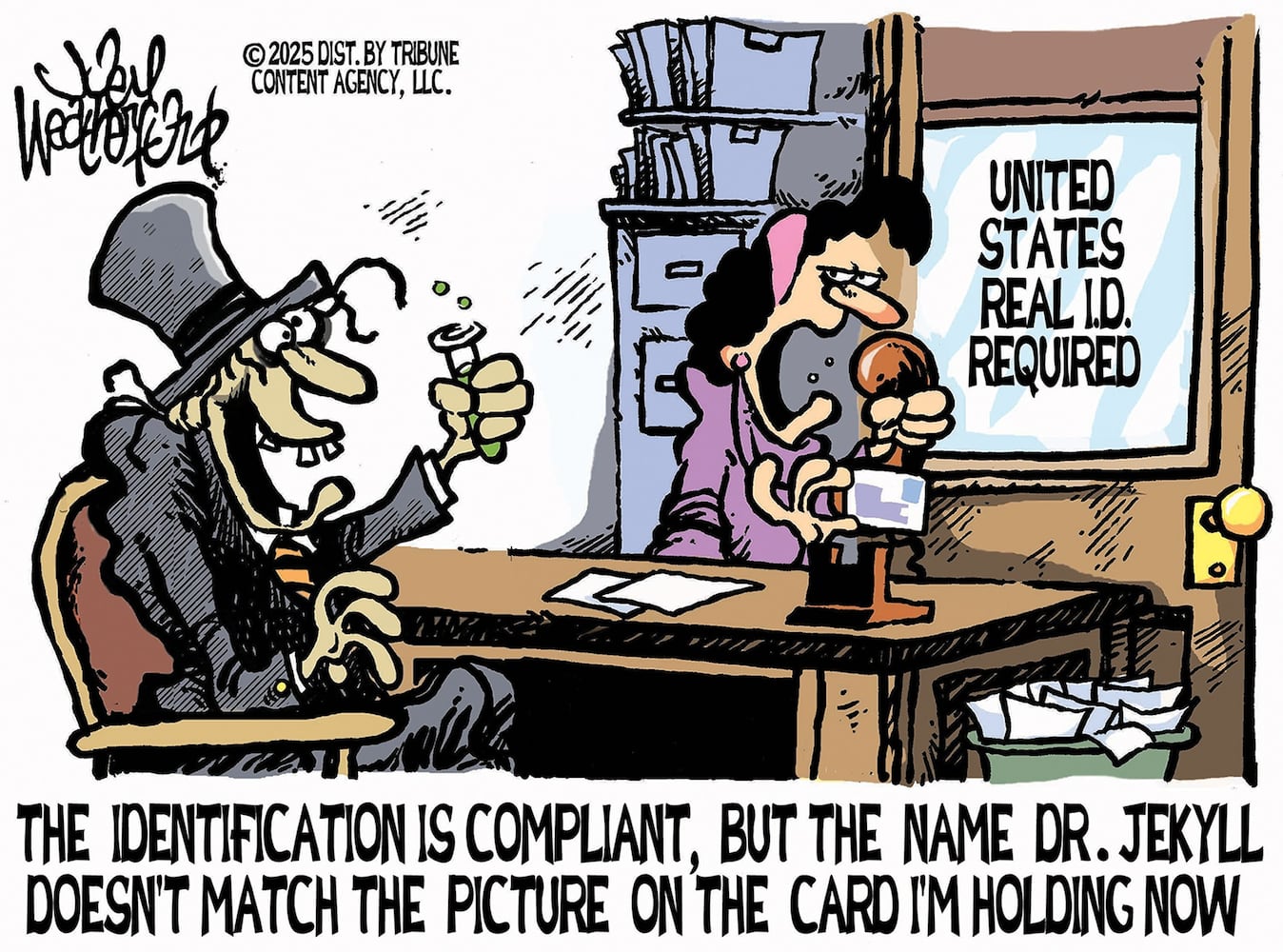 CARTOONS: Joey Weatherford, April 30, 2025