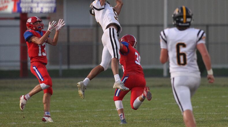 Shawnee at Northwestern on Friday, Sept. 20 at Taylor Field in Springfield. DAVID JABLONSKI / STAFF