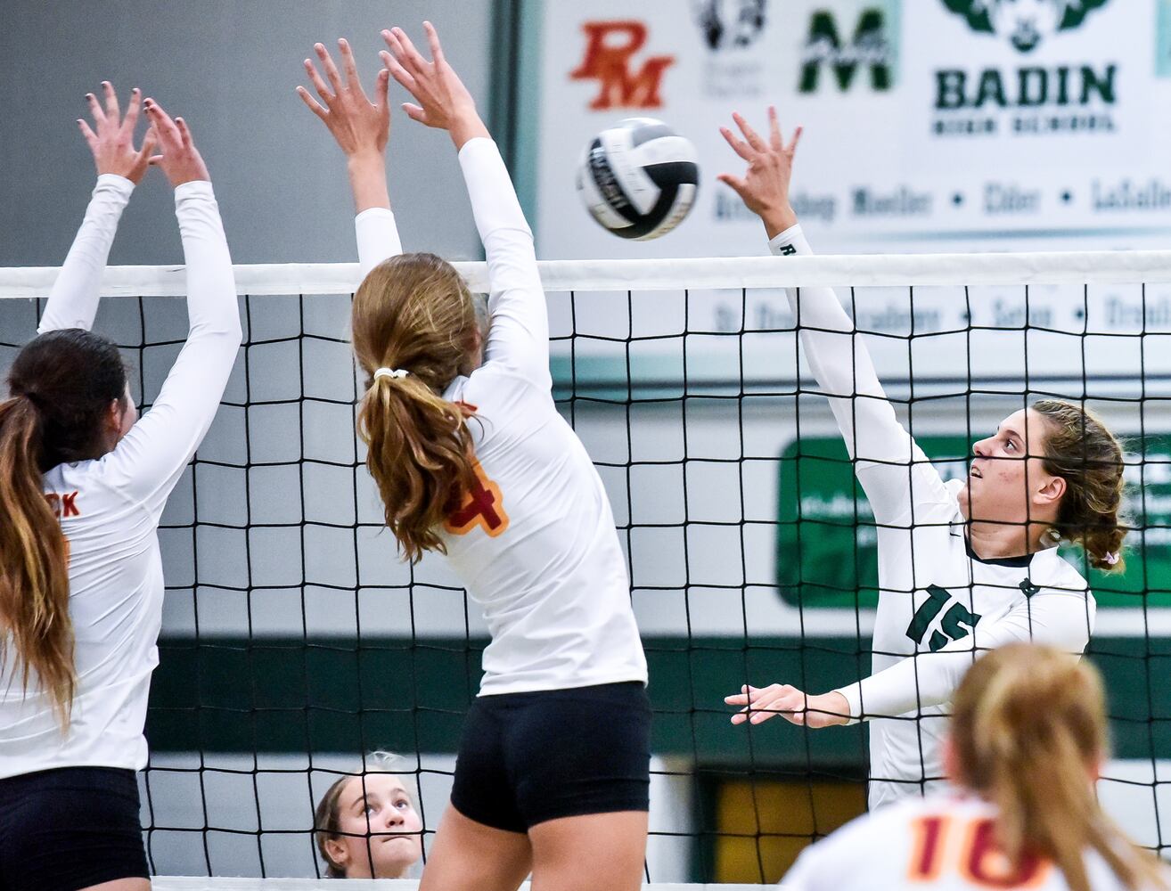 Badin vs Fenwick Volleyball