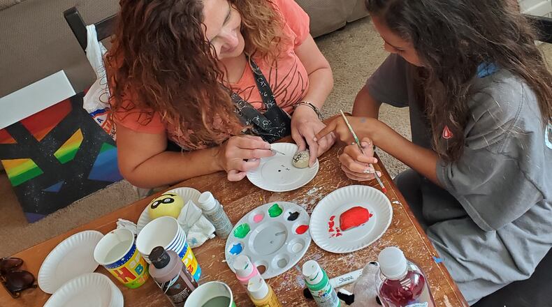 Anita Craighead is pictured with her 9-year-old daughter, Evie. CONTRIBUTED
