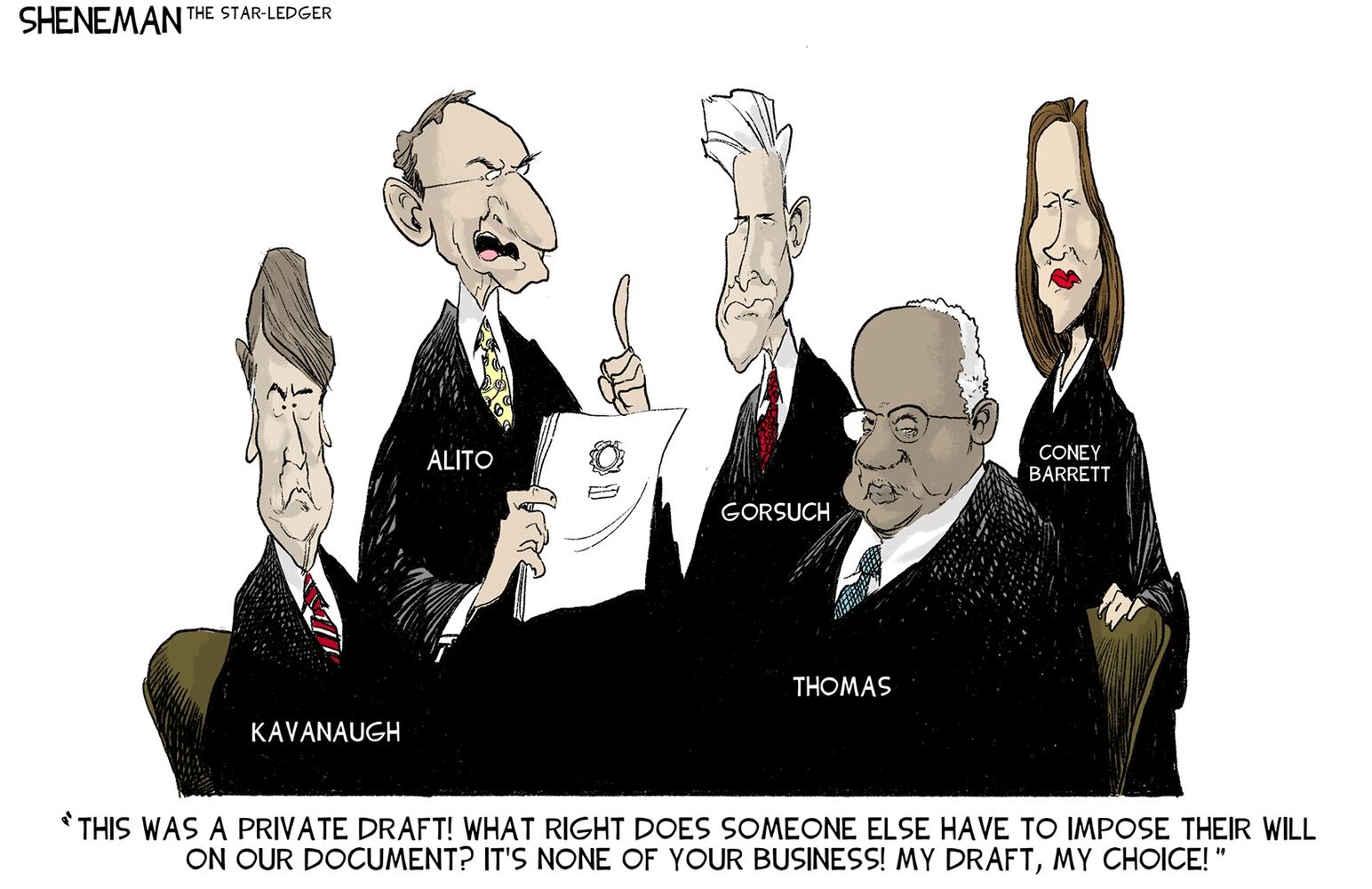 WEEK IN CARTOONS: Supreme Court leak, Roe v. Wade and more